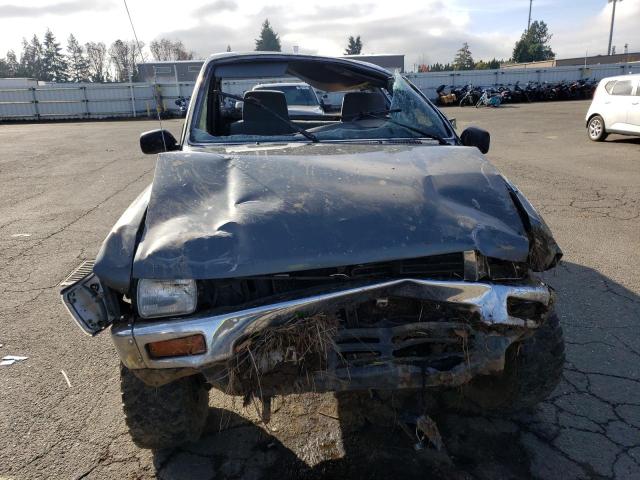 JT4RN01P4M0014249 - 1991 TOYOTA PICKUP 1/2 TON SHORT WHEELBASE DLX GRAY photo 5