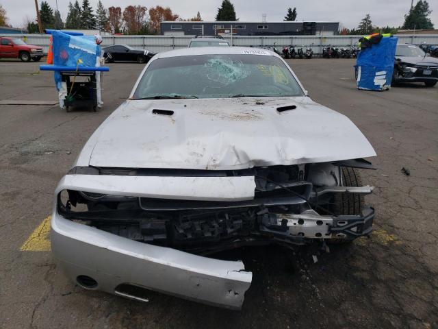 2C3CDYAG7CH176303 - 2012 DODGE CHALLENGER SXT SILVER photo 5