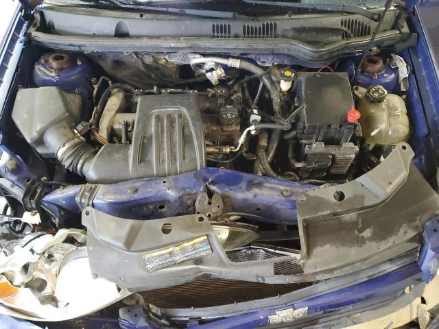 1G1AK15F877328150 - 2007 CHEVROLET COBALT LS BLUE photo 11