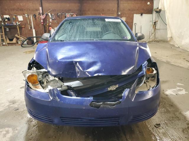 1G1AK15F877328150 - 2007 CHEVROLET COBALT LS BLUE photo 5