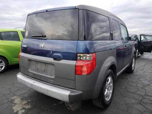 5J6YH18513L002970 - 2003 HONDA ELEMENT EX BLUE photo 3