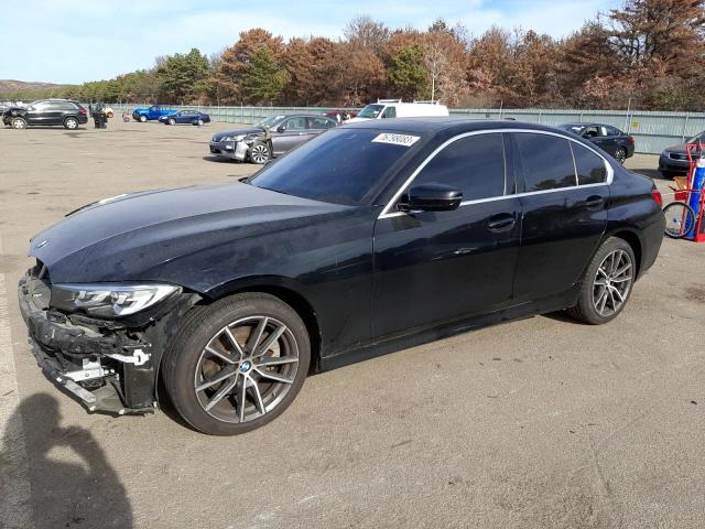 3MW5R7J09L8B31874 - 2020 BMW 330XI BLACK photo 1