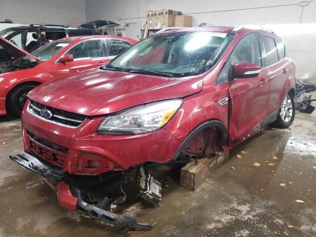 1FMCU0J94FUA16665 - 2015 FORD ESCAPE TITANIUM MAROON photo 1