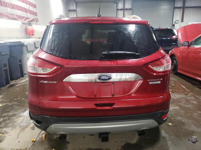 1FMCU0J94FUA16665 - 2015 FORD ESCAPE TITANIUM MAROON photo 6