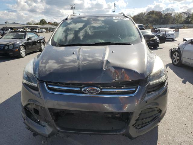 1FMCU0JX5FUB00010 - 2015 FORD ESCAPE TITANIUM GRAY photo 5