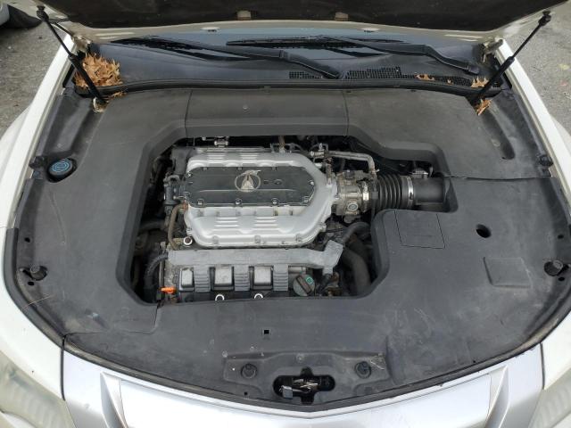 19UUA8F53AA011488 - 2010 ACURA TL WHITE photo 11