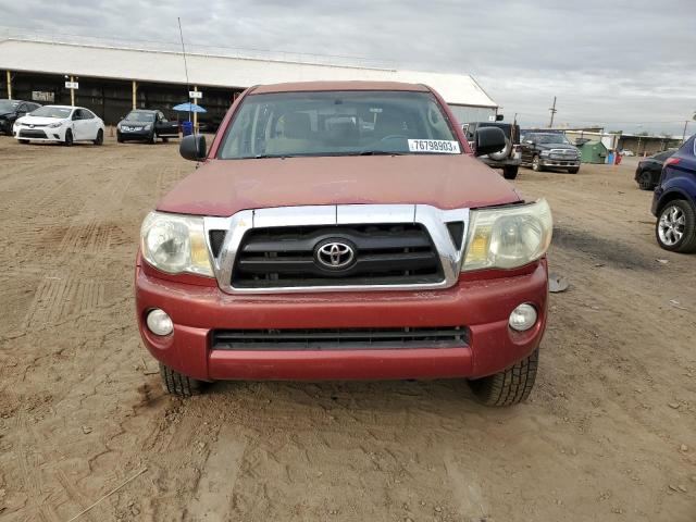 5TEJU62N15Z061045 - 2005 TOYOTA TACOMA DOUBLE CAB PRERUNNER RED photo 5