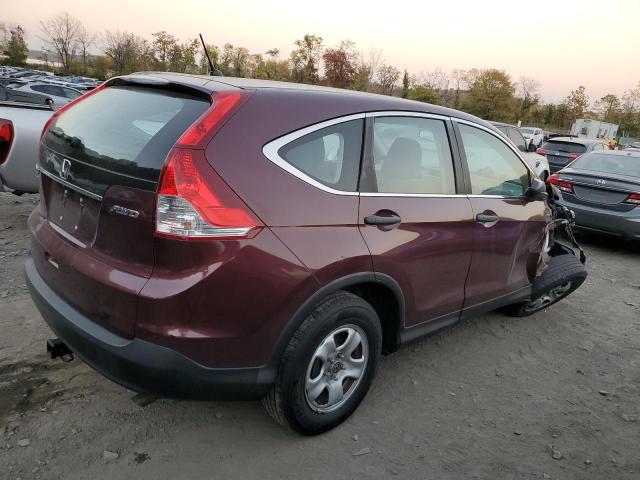 5J6RM4H3XEL064404 - 2014 HONDA CR-V LX RED photo 3