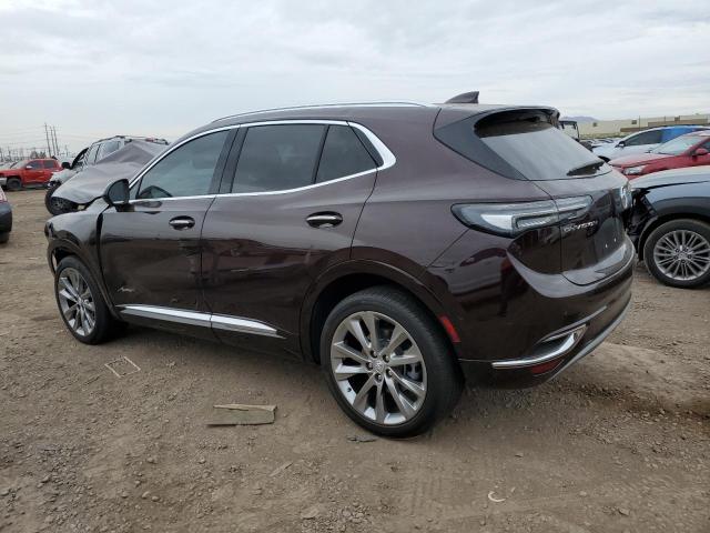 LRBFZRR41ND062242 - 2022 BUICK ENVISION AVENIR BURGUNDY photo 2