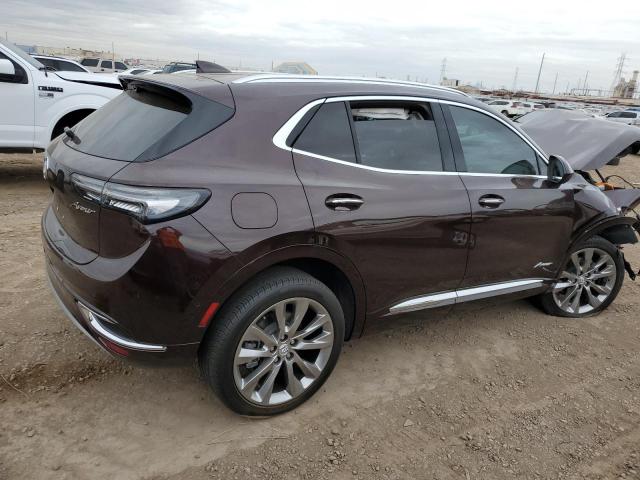 LRBFZRR41ND062242 - 2022 BUICK ENVISION AVENIR BURGUNDY photo 3