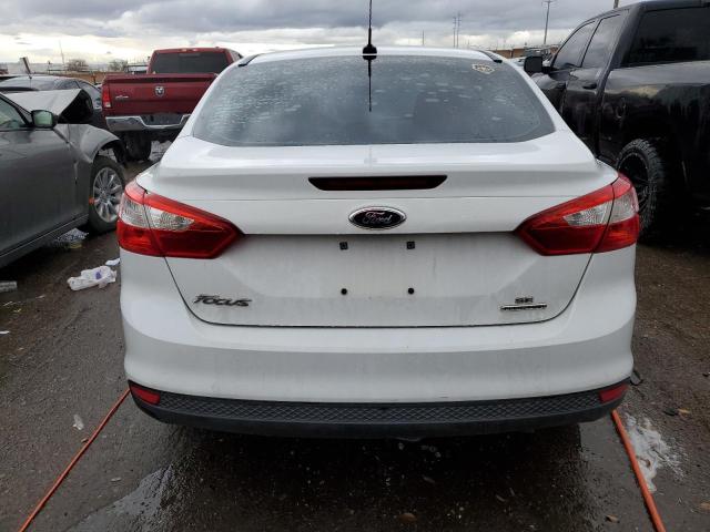 1FADP3F29EL363562 - 2014 FORD FOCUS SE WHITE photo 6