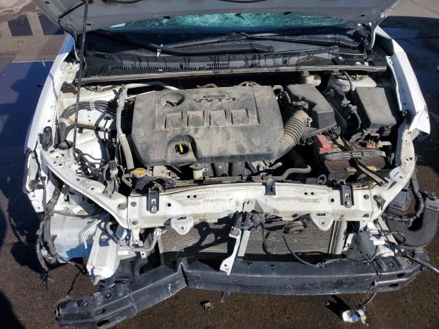 2T1BURHE9GC697069 - 2016 TOYOTA COROLLA L WHITE photo 11