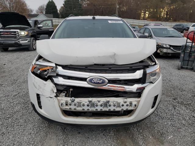 2FMDK3GC6EBA65739 - 2014 FORD EDGE SE WHITE photo 5