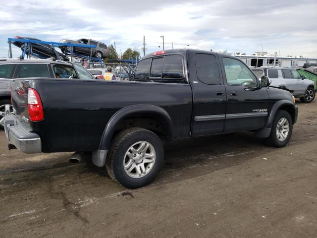 5TBBT44116S487430 - 2006 TOYOTA TUNDRA ACCESS CAB SR5 BLACK photo 3