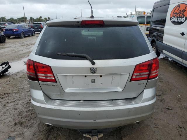 3D4GG57V99T134033 - 2009 DODGE JOURNEY SXT SILVER photo 6