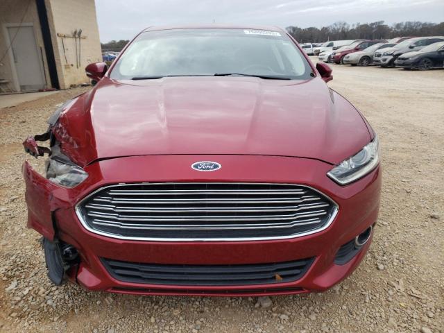 3FA6P0HD4FR231267 - 2015 FORD FUSION SE RED photo 5