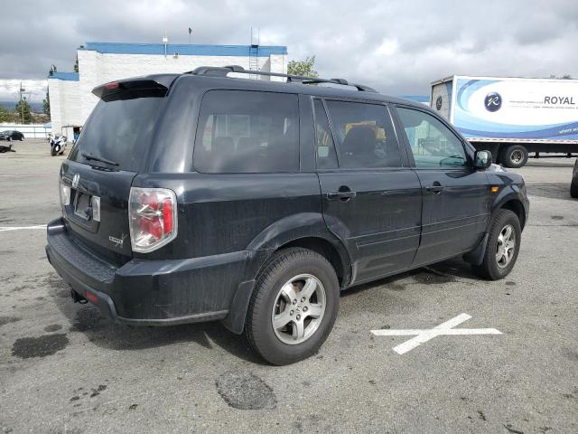 5FNYF18767B027482 - 2007 HONDA PILOT EXL BLACK photo 3