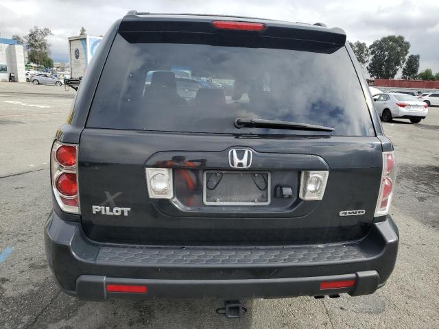 5FNYF18767B027482 - 2007 HONDA PILOT EXL BLACK photo 6