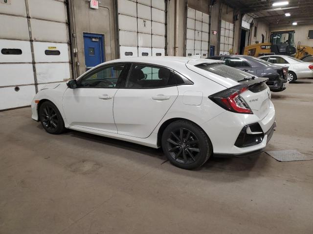 SHHFK7H67MU229612 - 2021 HONDA CIVIC EX WHITE photo 2