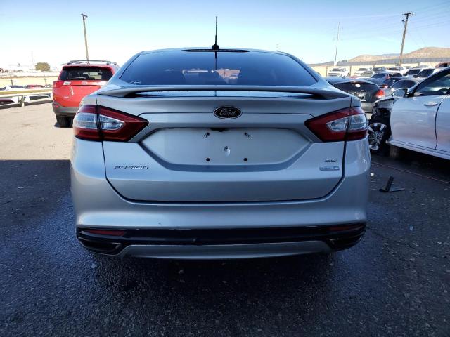 3FA6P0T91GR126982 - 2016 FORD FUSION SE SILVER photo 6