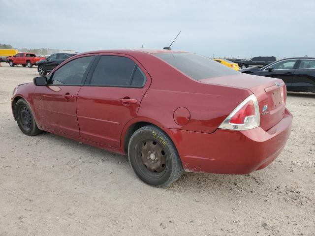 3FAHP06Z59R109674 - 2009 FORD FUSION S RED photo 2