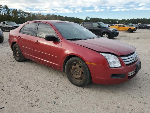 3FAHP06Z59R109674 - 2009 FORD FUSION S RED photo 4