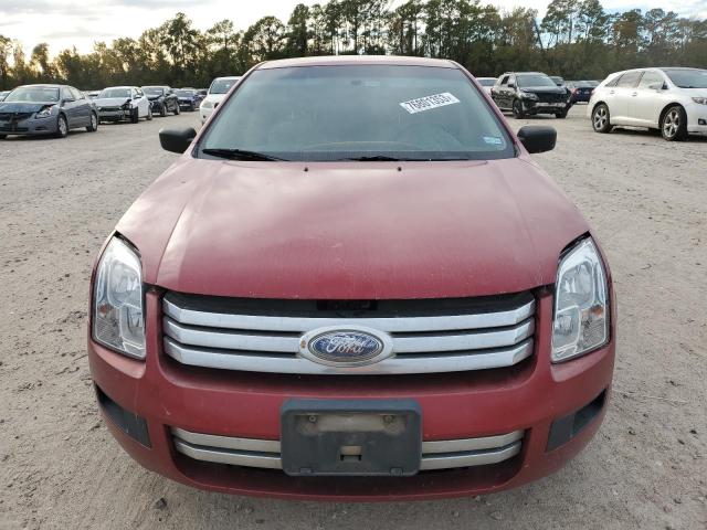 3FAHP06Z59R109674 - 2009 FORD FUSION S RED photo 5