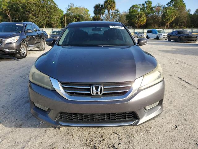 1HGCR2F53DA224575 - 2013 HONDA ACCORD SPORT GRAY photo 5