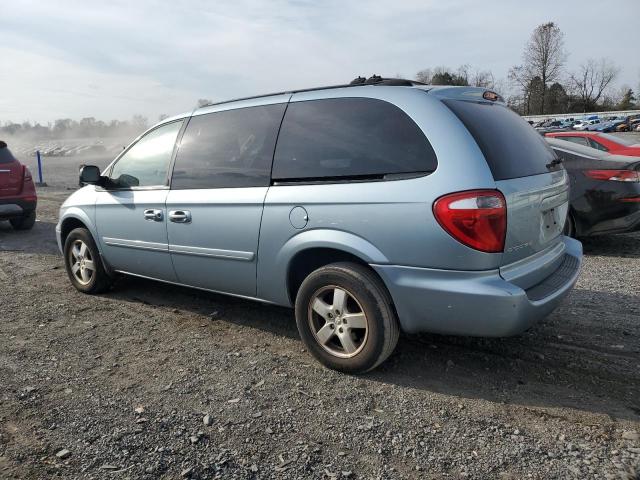 2D4GP44L05R290536 - 2005 DODGE GRAND CARA SXT TURQUOISE photo 2