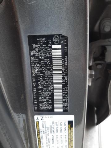 2T1KR32E46C614590 - 2006 TOYOTA COROLLA MA XR GRAY photo 12
