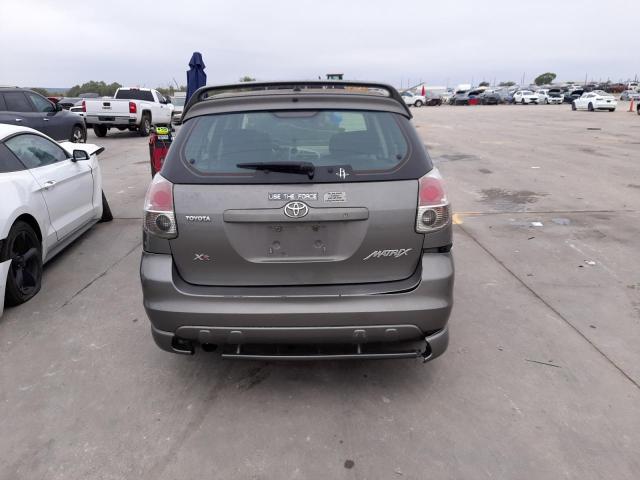 2T1KR32E46C614590 - 2006 TOYOTA COROLLA MA XR GRAY photo 6