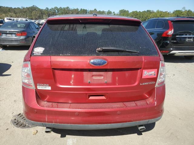 2FMDK39C88BA71057 - 2008 FORD EDGE LIMITED RED photo 6