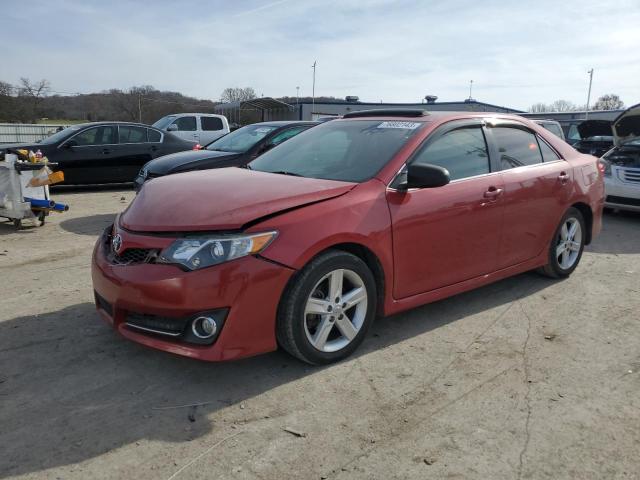 4T1BF1FK9CU625091 - 2012 TOYOTA CAMRY BASE RED photo 1