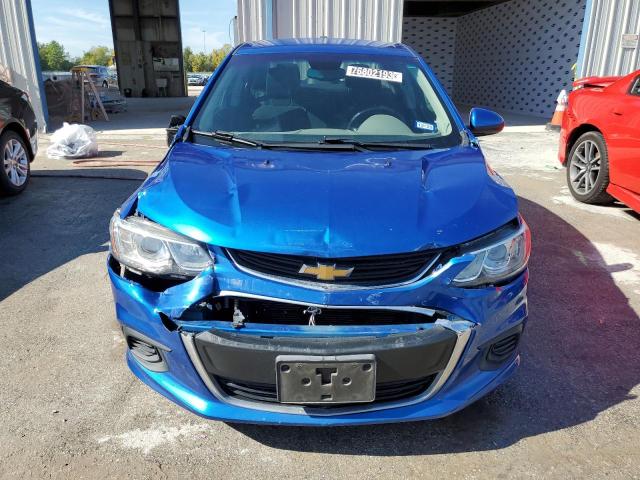 1G1JD5SH6H4119399 - 2017 CHEVROLET SONIC LT BLUE photo 5