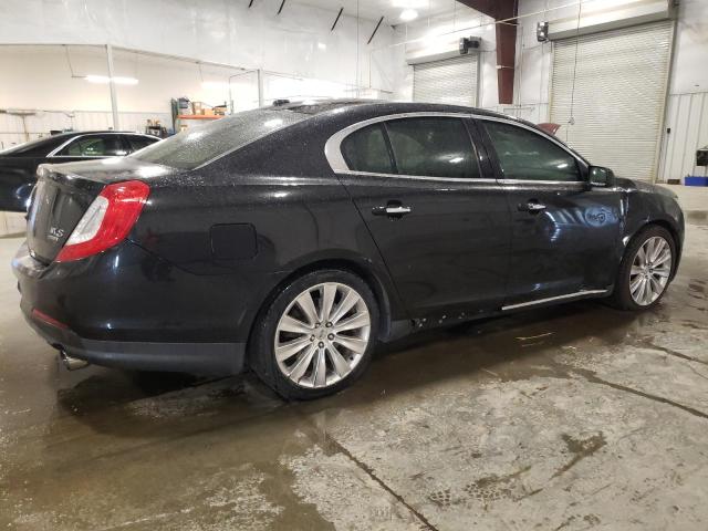 1LNHL9FT0DG615804 - 2013 LINCOLN MKS BLACK photo 3