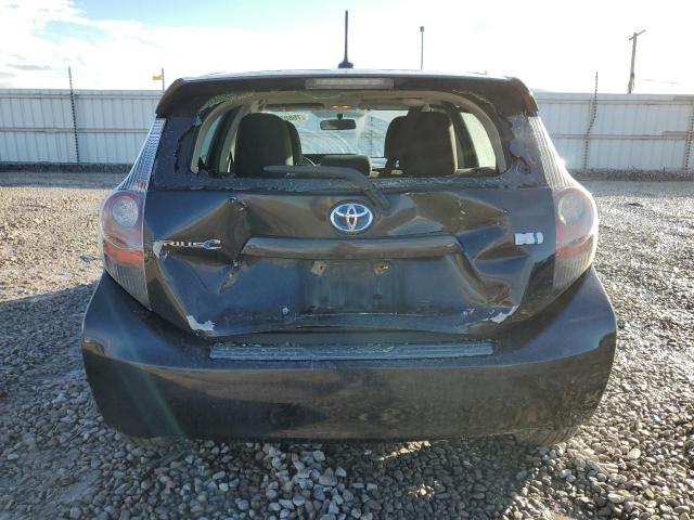 JTDKDTB34C1519475 - 2012 TOYOTA PRIUS C BLACK photo 6