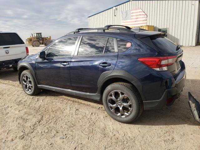 JF2GTHSC1MH308797 - 2021 SUBARU CROSSTREK SPORT BLUE photo 2