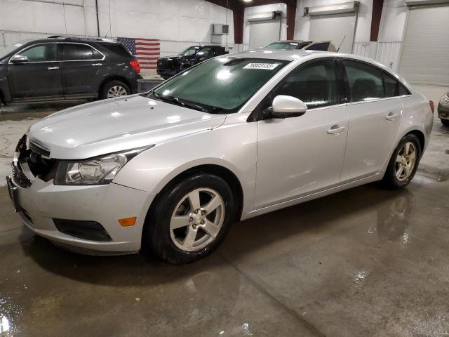 1G1PC5SB8E7177825 - 2014 CHEVROLET CRUZE LT SILVER photo 1