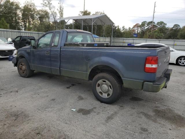 1FTVF12535NB31453 - 2005 FORD F150 BLUE photo 2