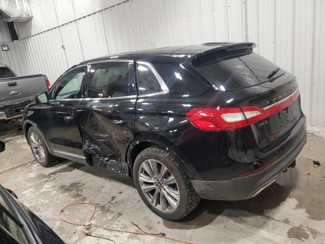 2LMTJ8LP3GBL32878 - 2016 LINCOLN MKX RESERVE BLACK photo 2