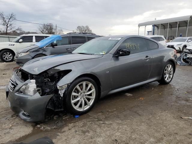 JN1CV6EK8EM110793 - 2014 INFINITI Q60 JOURNEY GRAY photo 1