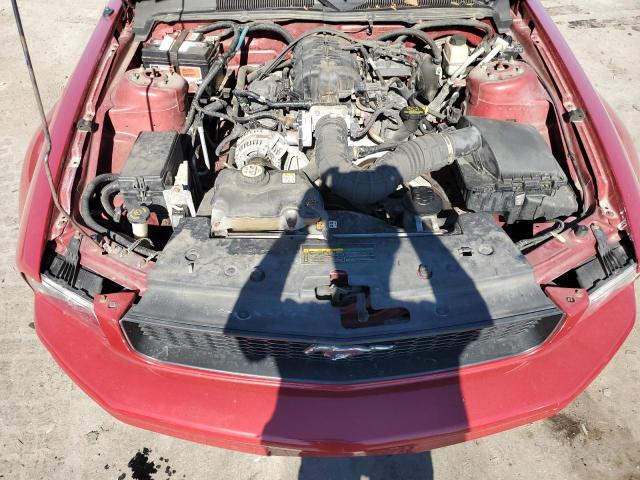 1ZVHT80N295128676 - 2009 FORD MUSTANG RED photo 11