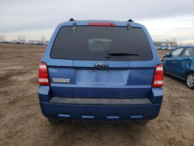 1FMCU03G89KA11433 - 2009 FORD ESCAPE XLT BLUE photo 6