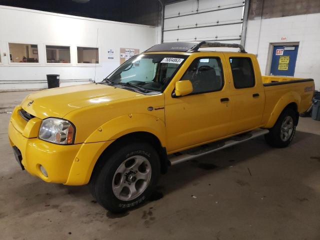 1N6MD29Y44C421604 - 2004 NISSAN FRONTIER CREW CAB SC YELLOW photo 1