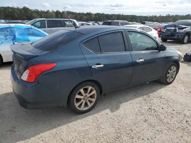 3N1CN7AP1FL817415 - 2015 NISSAN VERSA S BLUE photo 3