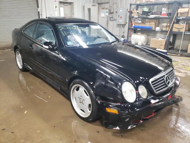 WDBLJ74G91F174513 - 2001 MERCEDES-BENZ CLK 55 AMG BLACK photo 4