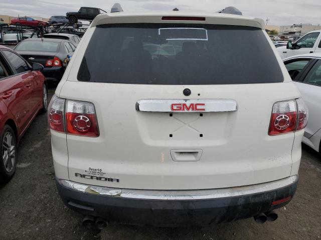 1GKLRKED8AJ166583 - 2010 GMC ACADIA SL WHITE photo 6