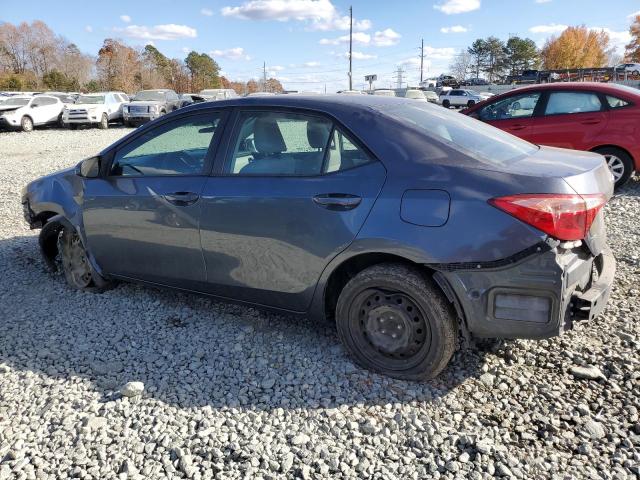 2T1BURHE8JC105815 - 2018 TOYOTA COROLLA L GRAY photo 2