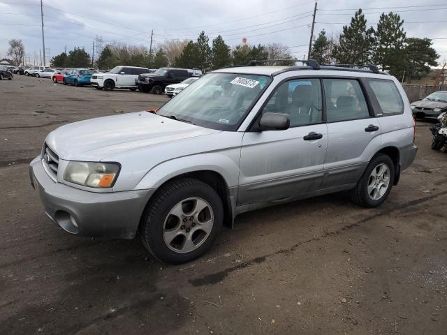 JF1SG65613H709228 - 2003 SUBARU FORESTER 2.5XS Серебристый фото 1