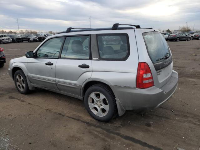 JF1SG65613H709228 - 2003 SUBARU FORESTER 2.5XS Серебристый фото 2